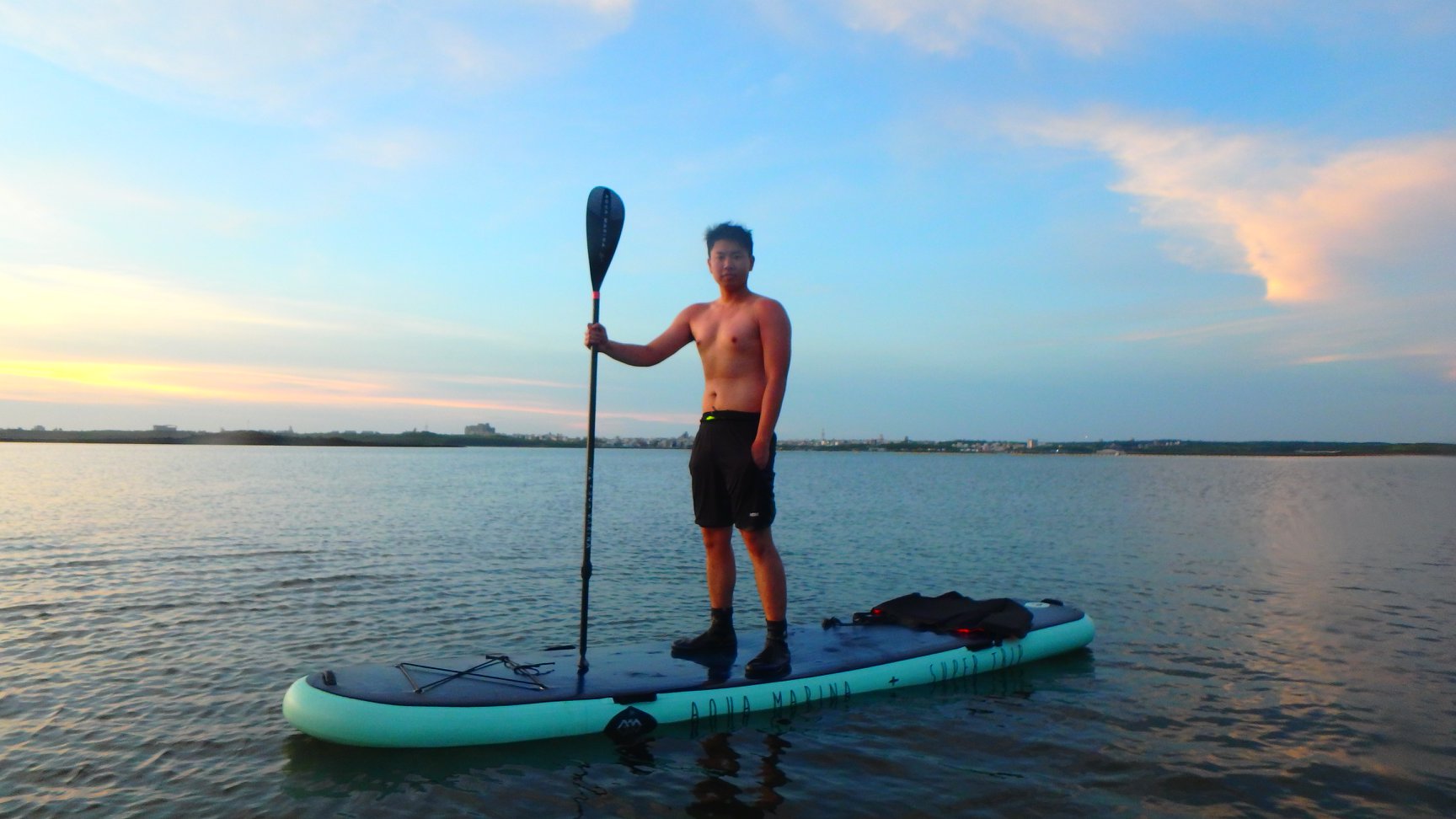 澎湖旅遊-立式划槳(SUP)教學及巡航